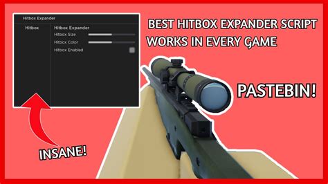 GitHub Gist: instantly share code, notes, and snippets. . Hitbox expander script roblox 2021 pastebin